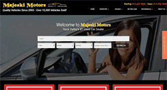 Desktop Screenshot of majeskimotorsinc.com
